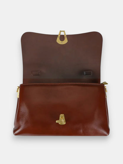 Leder Handtasche "Primel"