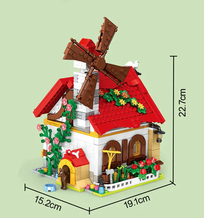 EC-Farm Getreidespeicher, 720 Teile - TOLLzWOOD
