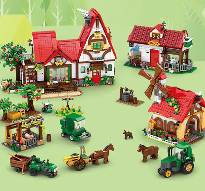 EC-Farm Getreidespeicher, 720 Teile - TOLLzWOOD