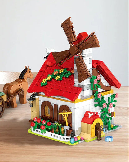 EC-Farm Getreidespeicher, 720 Teile - TOLLzWOOD