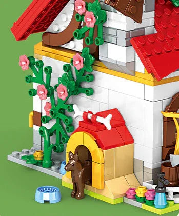 EC-Farm Getreidespeicher, 720 Teile - TOLLzWOOD