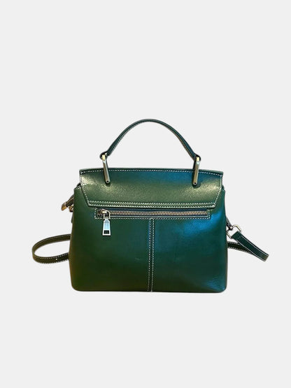 Leder Handtasche "Orchidee" - TOLLzWOOD