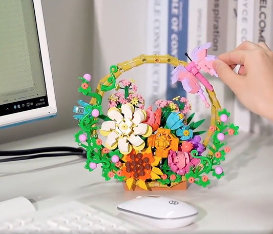 EC-Mittsommer Blumenbouquet Ornament, 635 Teile