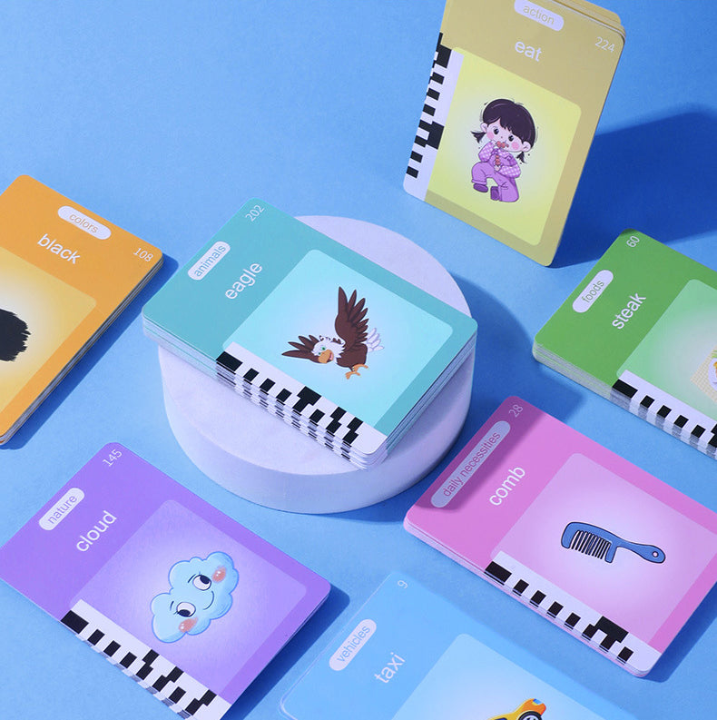 English flashcard set, 112 cards 