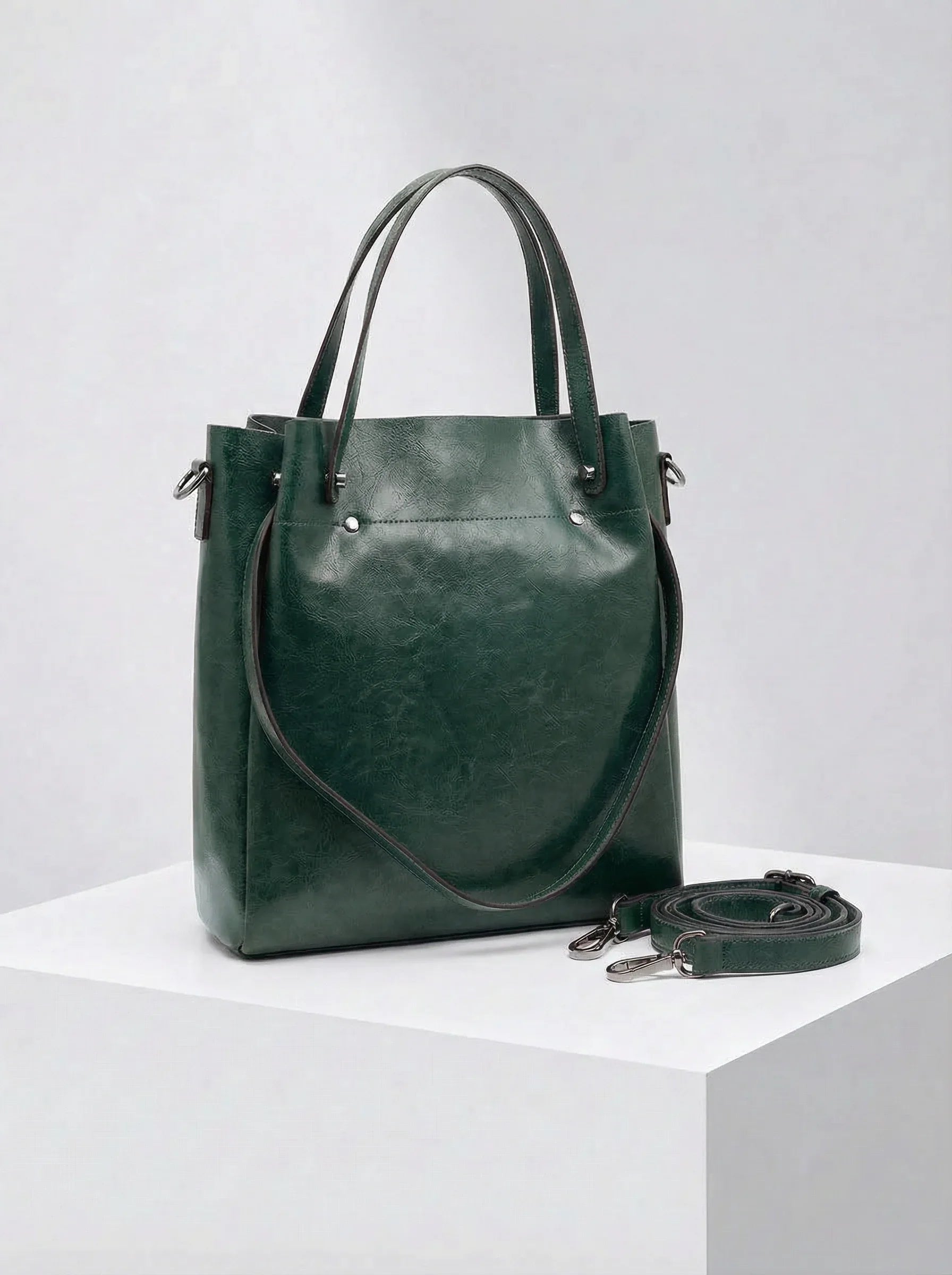 Leder Shopper "Aster" - TOLLzWOOD