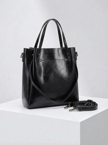 Leder Shopper "Aster" - TOLLzWOOD