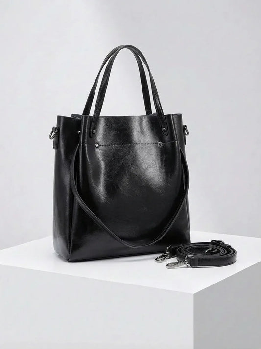 Leder Shopper "Aster" - TOLLzWOOD