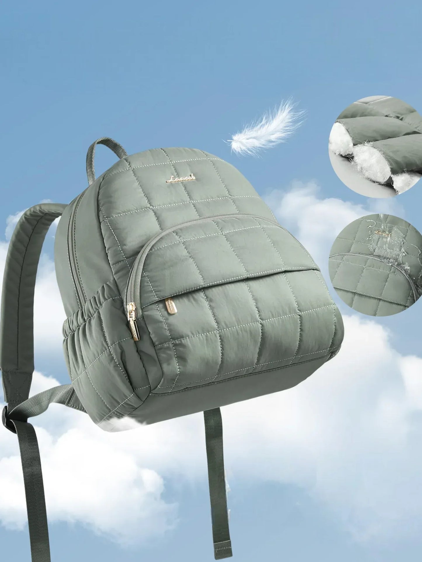 Grüne Rucksack Lovevook - TOLLzWOOD