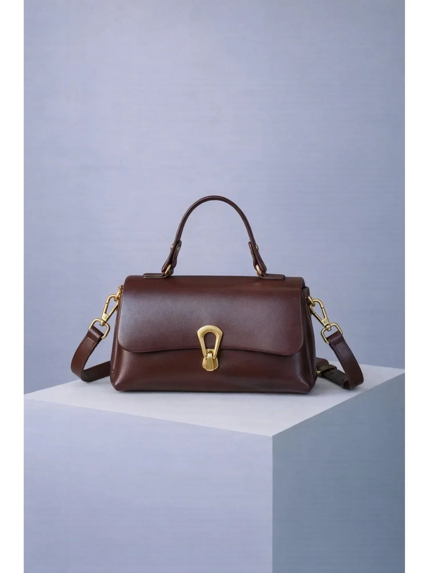 Leder Handtasche "Primel" - TOLLzWOOD