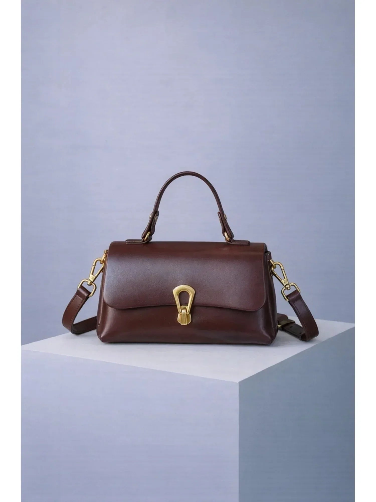 Leder Handtasche "Primel" - TOLLzWOOD