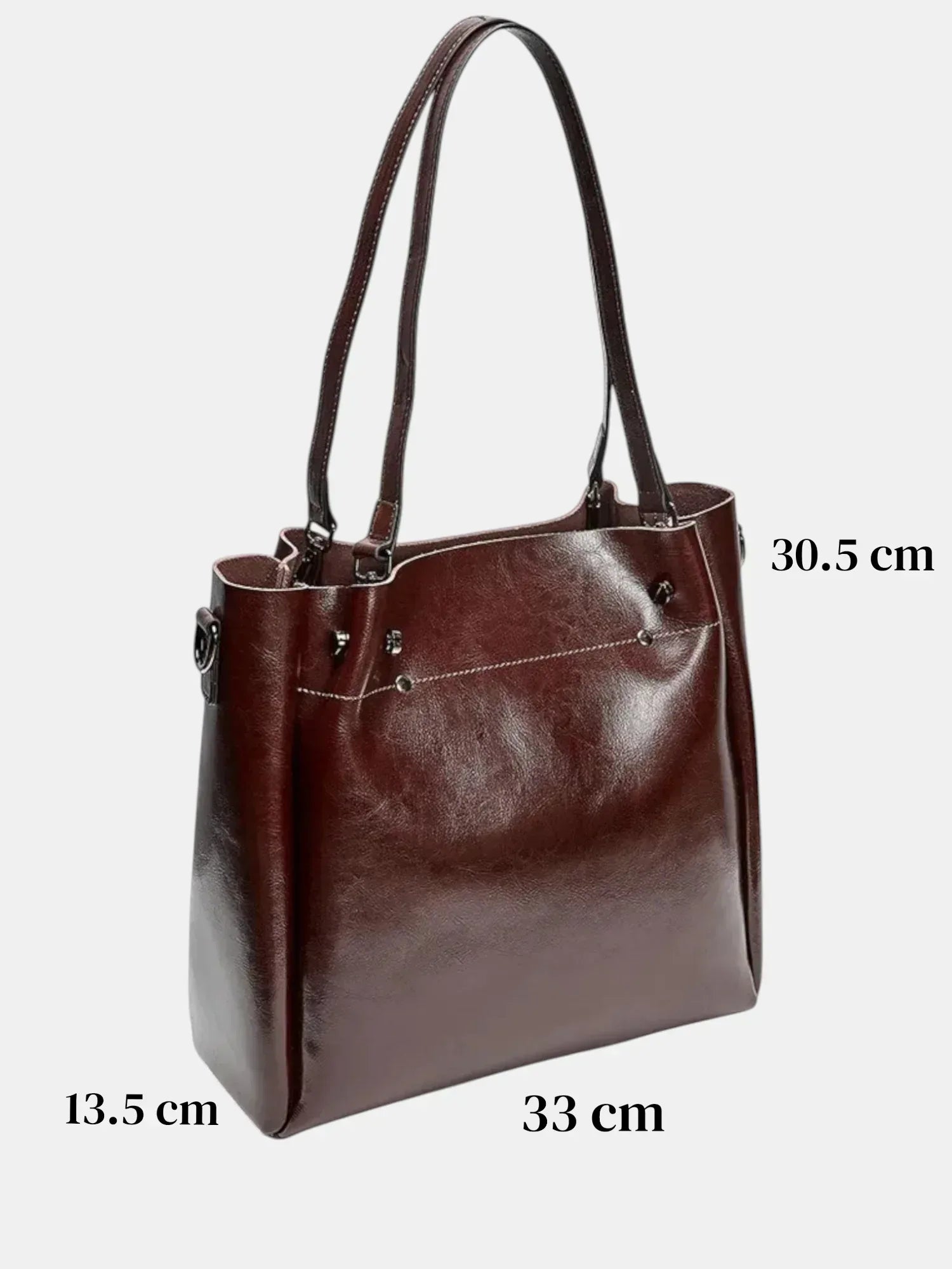 Leder Shopper "Aster" - TOLLzWOOD