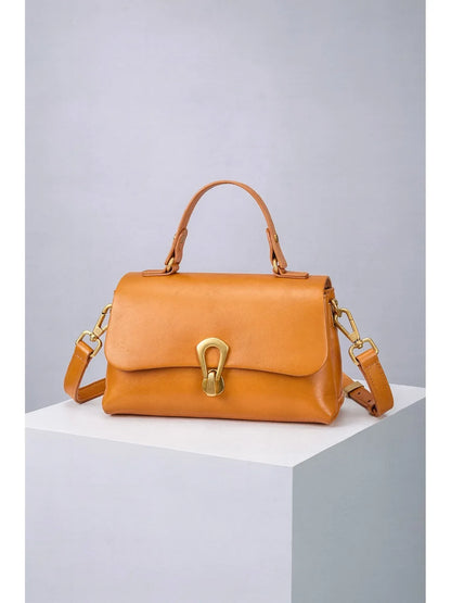 Leder Handtasche "Primel" - TOLLzWOOD
