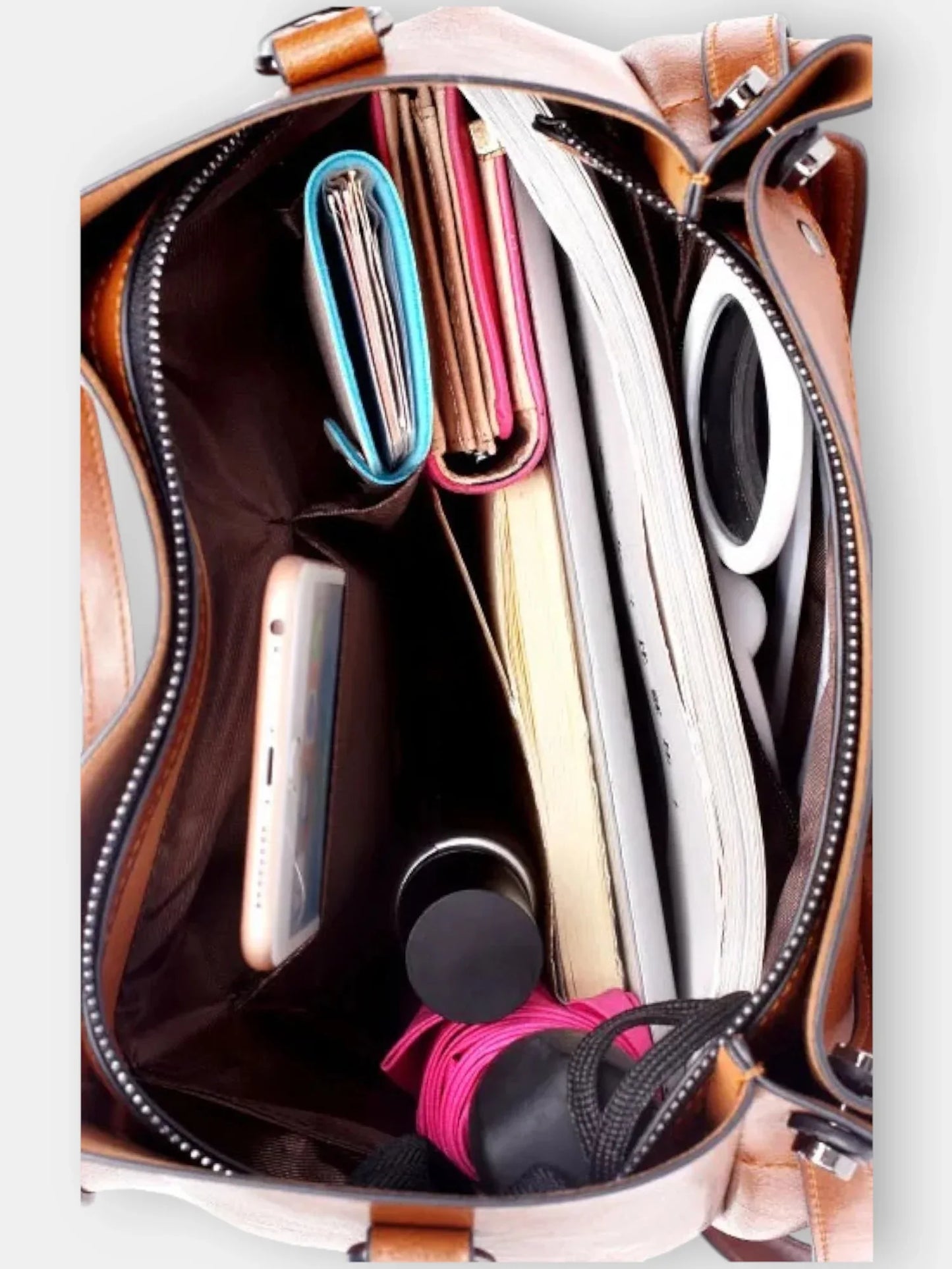 Leder Shopper "Aster" - TOLLzWOOD