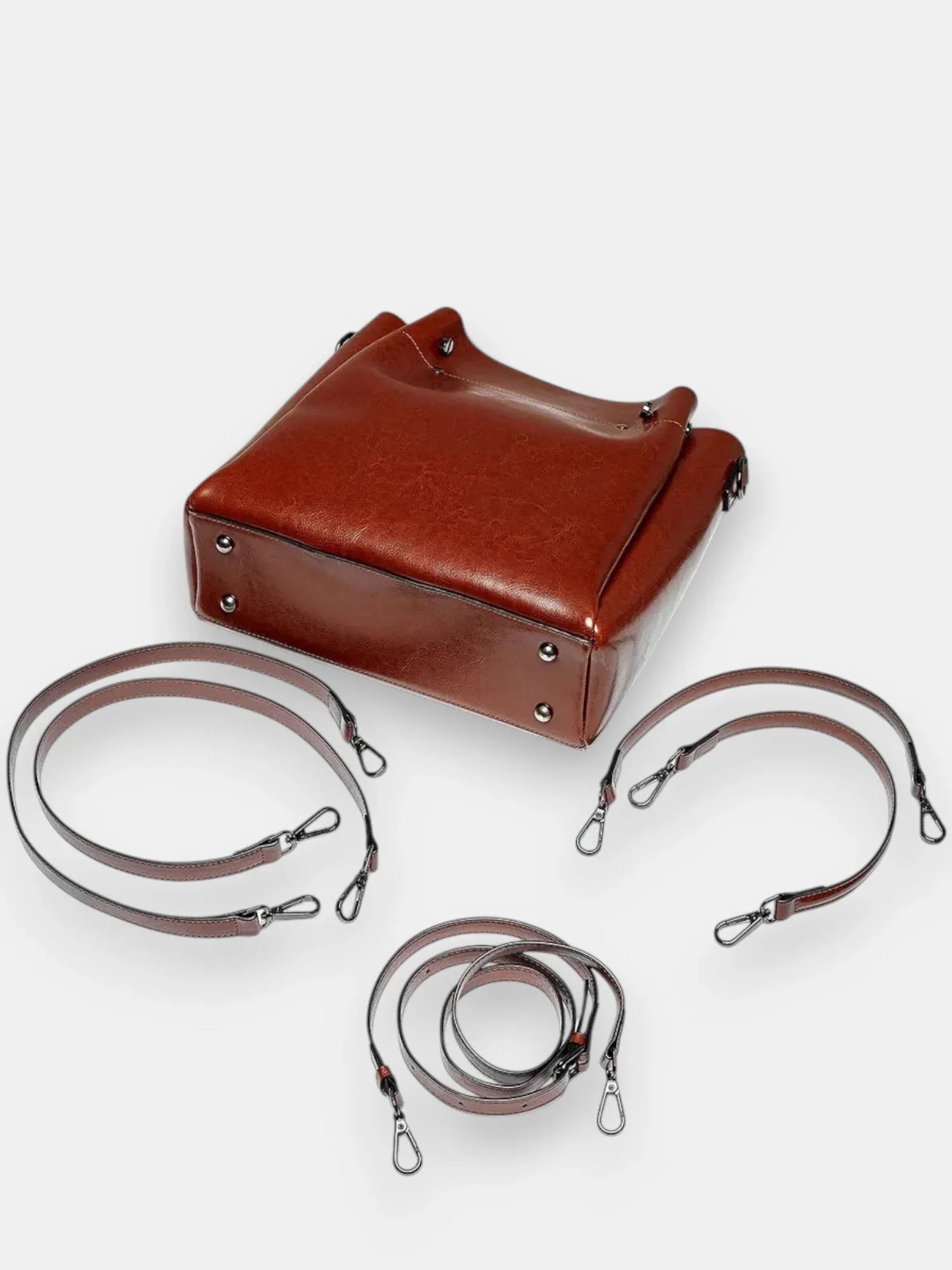 Leder Shopper "Aster" - TOLLzWOOD