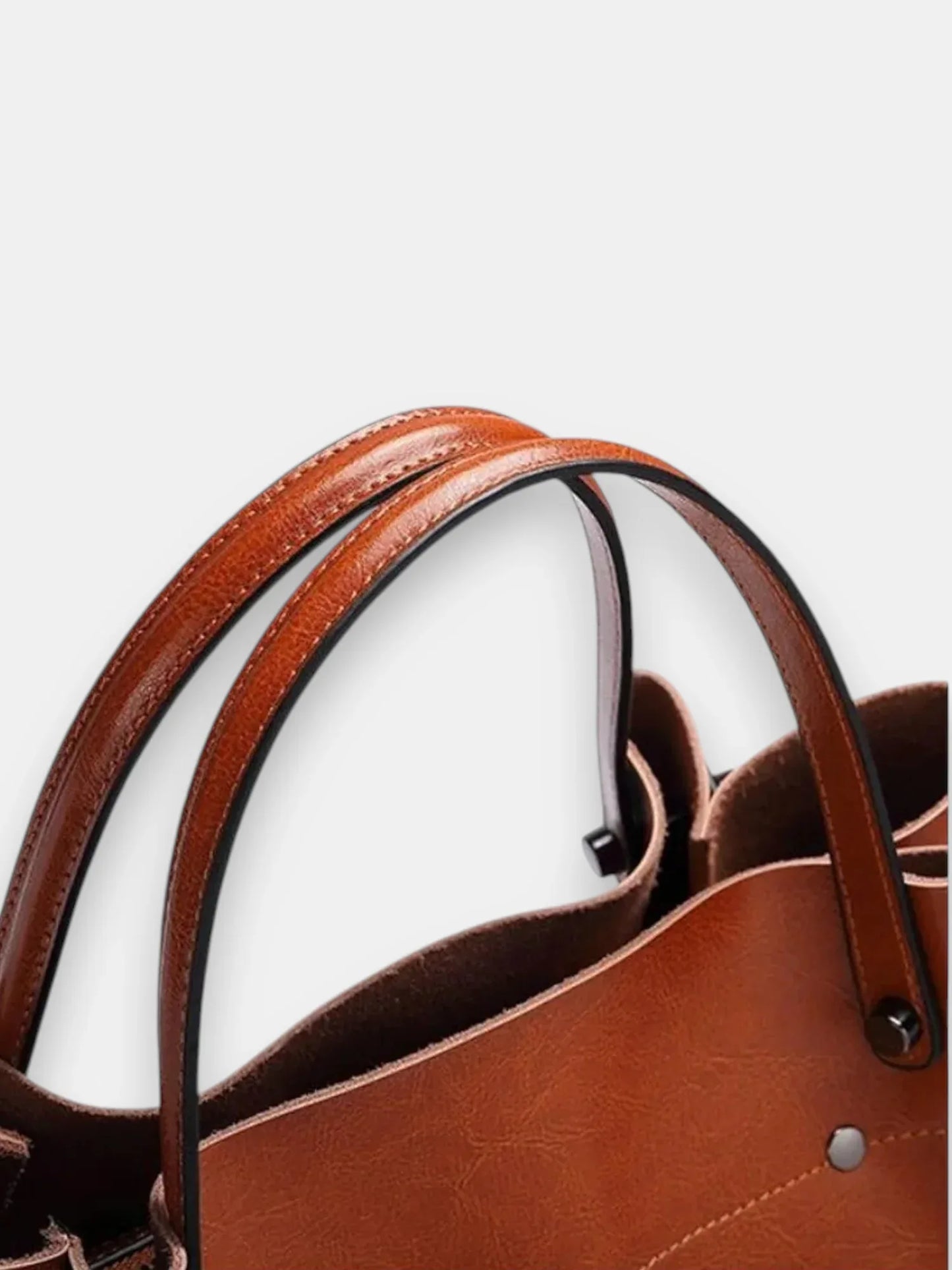 Leder Shopper "Aster" - TOLLzWOOD