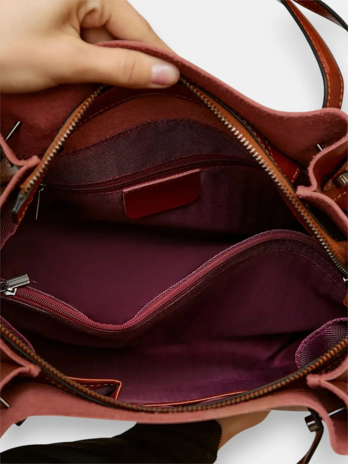 Leder Shopper "Aster" - TOLLzWOOD