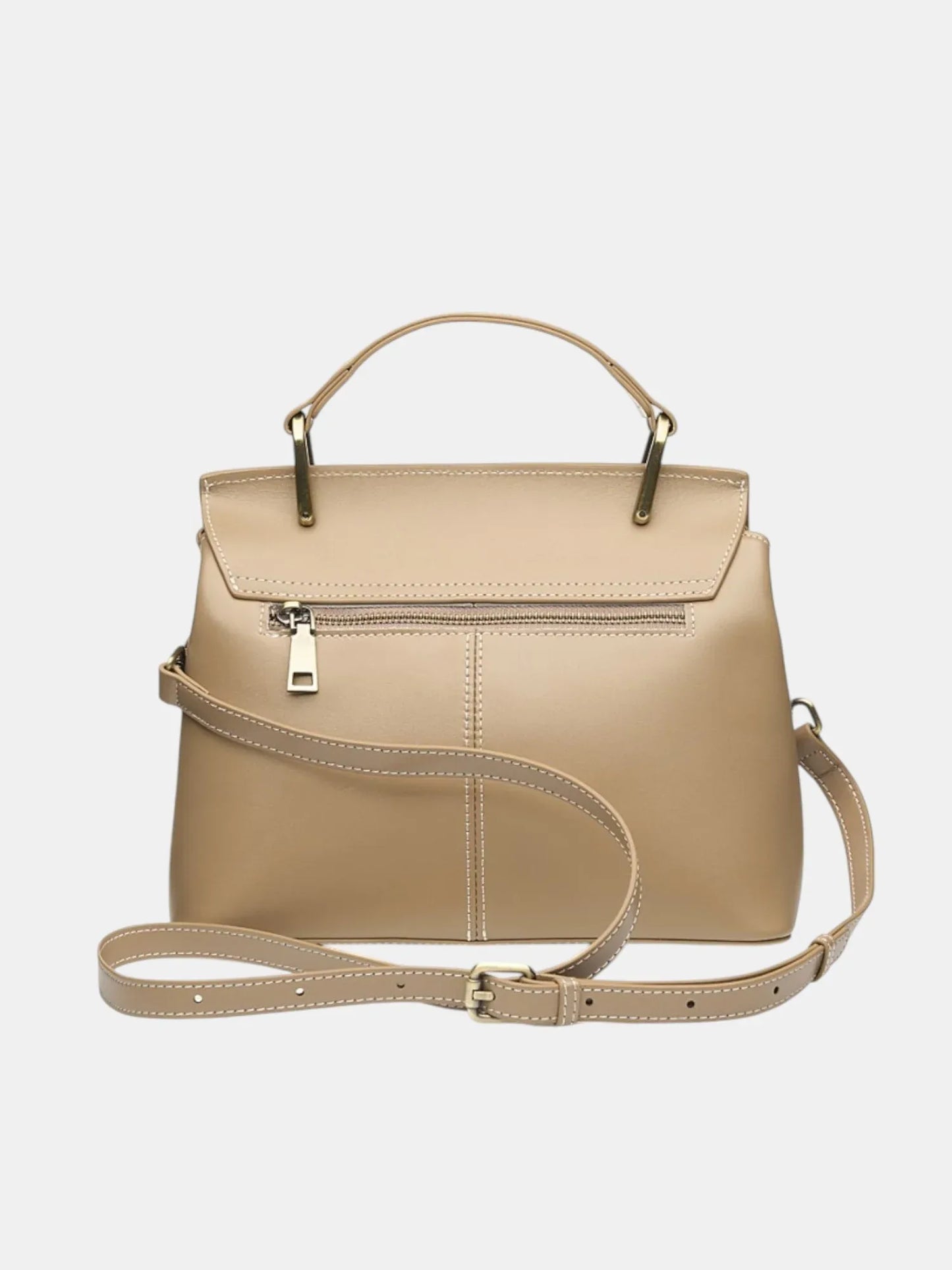 Leder Handtasche "Orchidee" - TOLLzWOOD