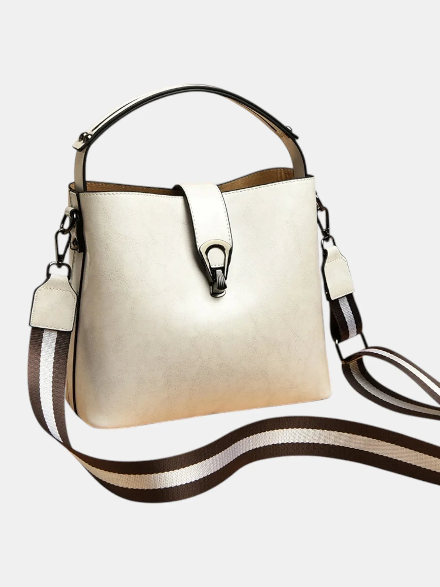 Leder Handtasche "Flora" - TOLLzWOOD