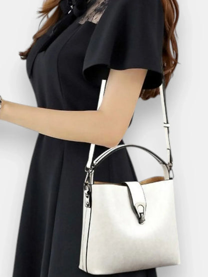 Leder Handtasche "Flora" - TOLLzWOOD