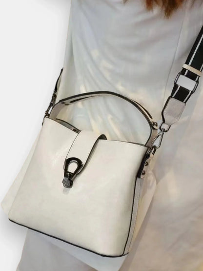 Leder Handtasche "Flora" - TOLLzWOOD