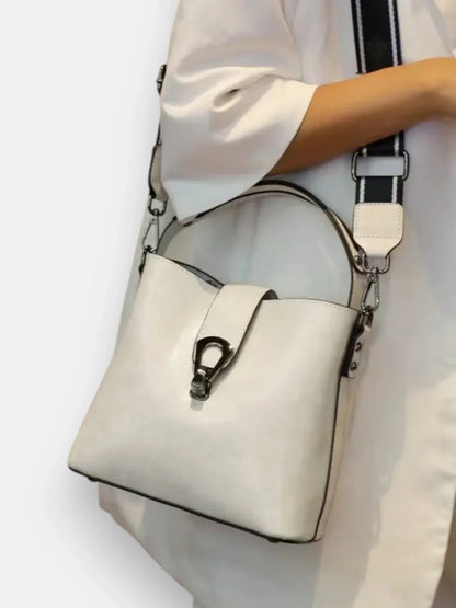 Leder Handtasche "Flora" - TOLLzWOOD