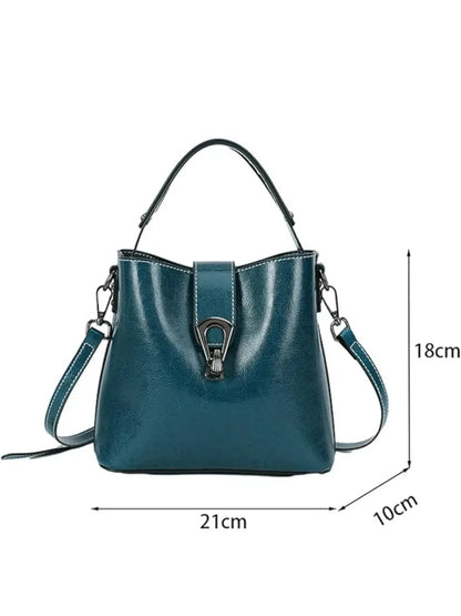 Leder Handtasche "Flora" - TOLLzWOOD