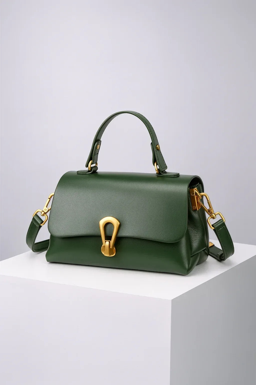 Leder Handtasche "Primel" - TOLLzWOOD