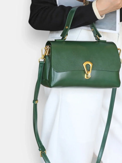 Leder Handtasche "Primel" - TOLLzWOOD