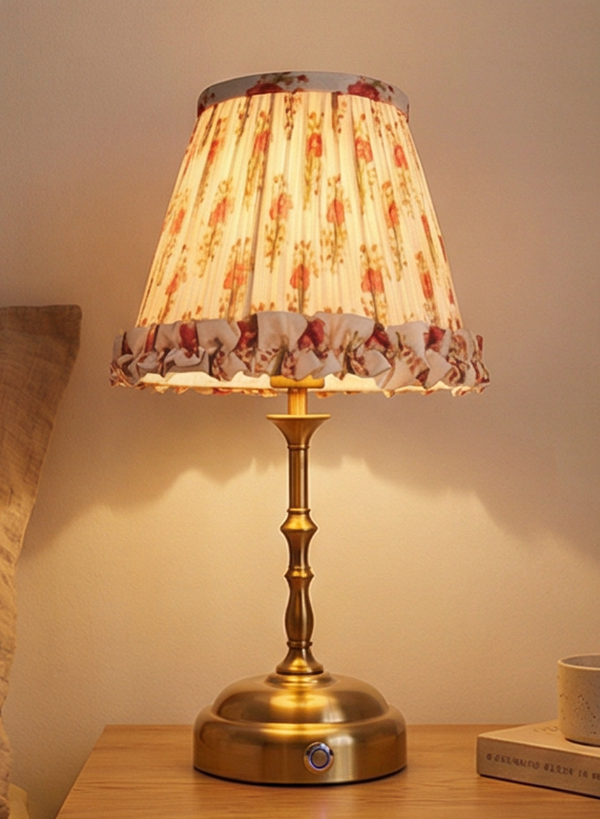 Goldene LED Tischlampen (AKKU und STROM)