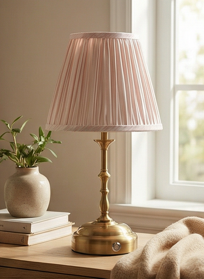 Goldene LED Tischlampen (AKKU und STROM)