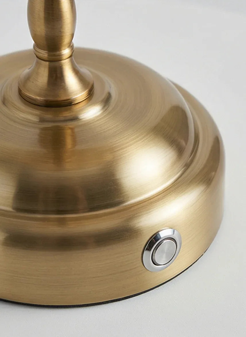Goldene LED Tischlampen (AKKU und STROM) - TOLLzWOOD