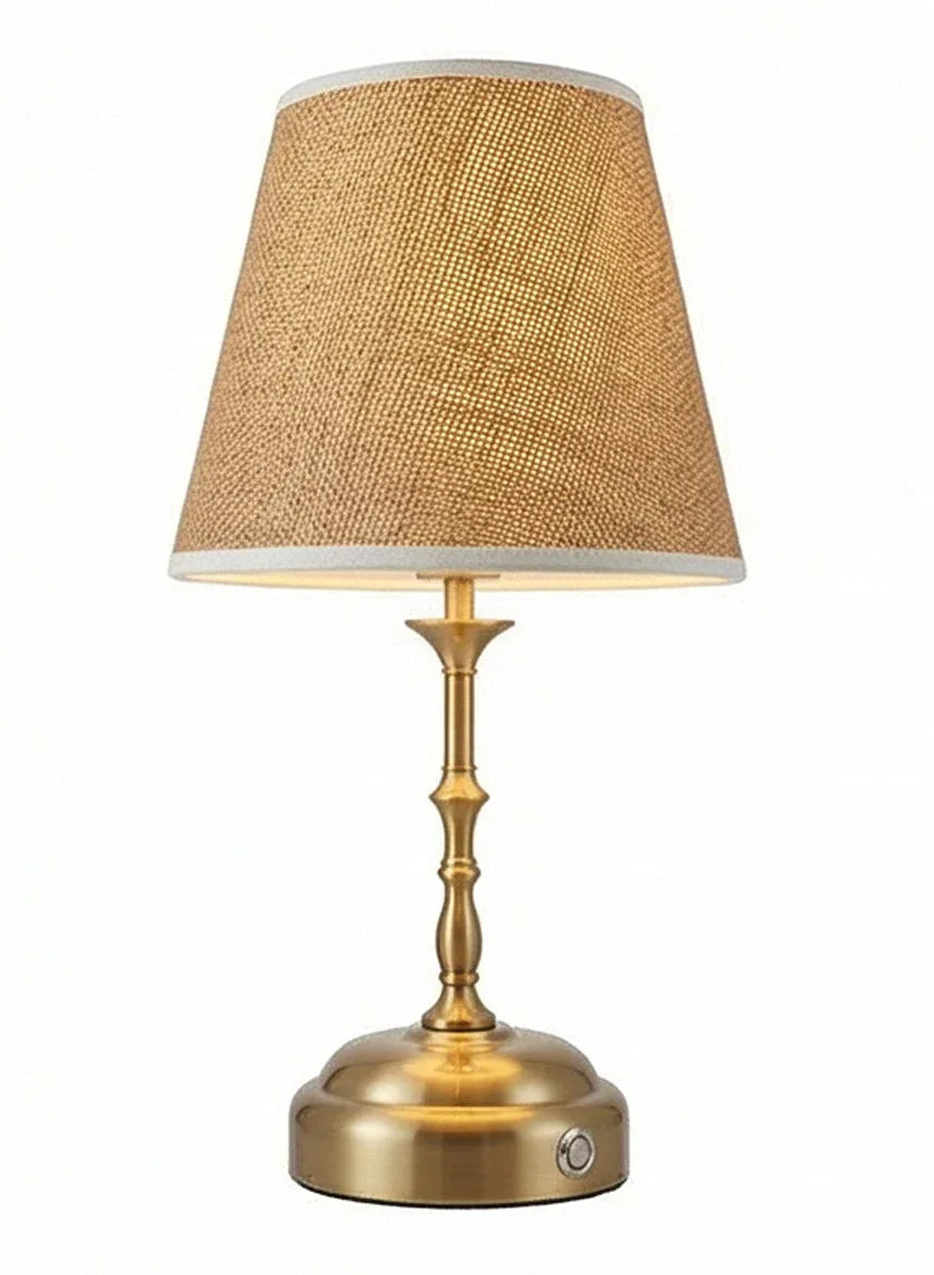 Goldene LED Tischlampen (AKKU und STROM) - TOLLzWOOD