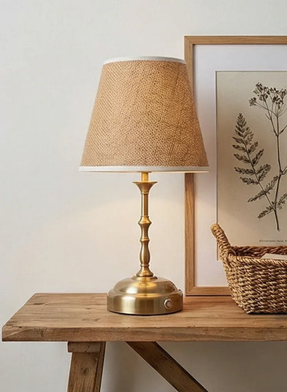 Goldene LED Tischlampen (AKKU und STROM) - TOLLzWOOD