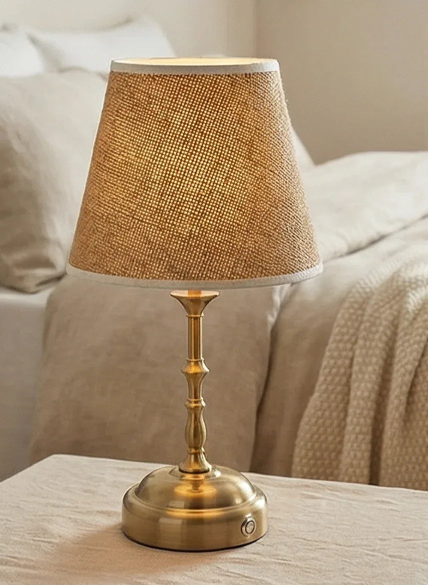Goldene LED Tischlampen (AKKU und STROM) - TOLLzWOOD