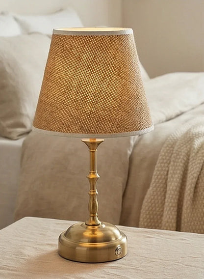 Goldene LED Tischlampen (AKKU und STROM) - TOLLzWOOD