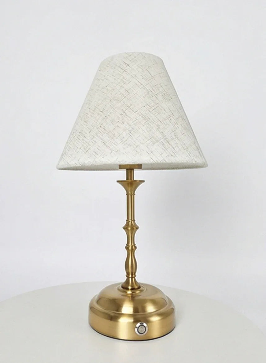Goldene LED Tischlampen (AKKU und STROM) - TOLLzWOOD