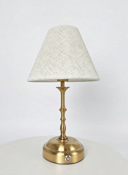 Goldene LED Tischlampen (AKKU und STROM) - TOLLzWOOD