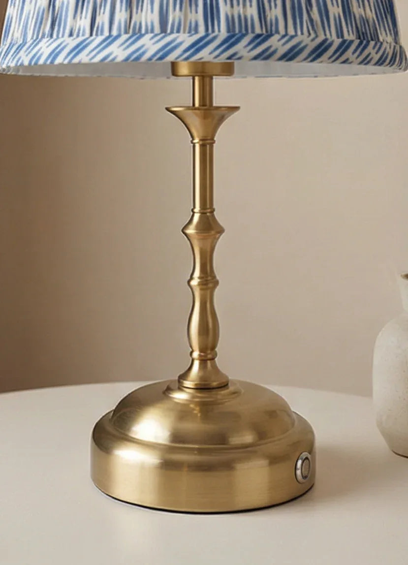 Goldene LED Tischlampen (AKKU und STROM) - TOLLzWOOD