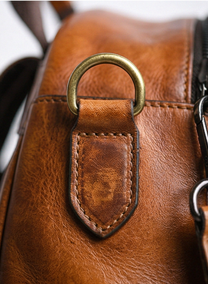 Leather backpack "Element"