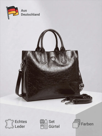 Leder Handtasche "Peony" - TOLLzWOOD