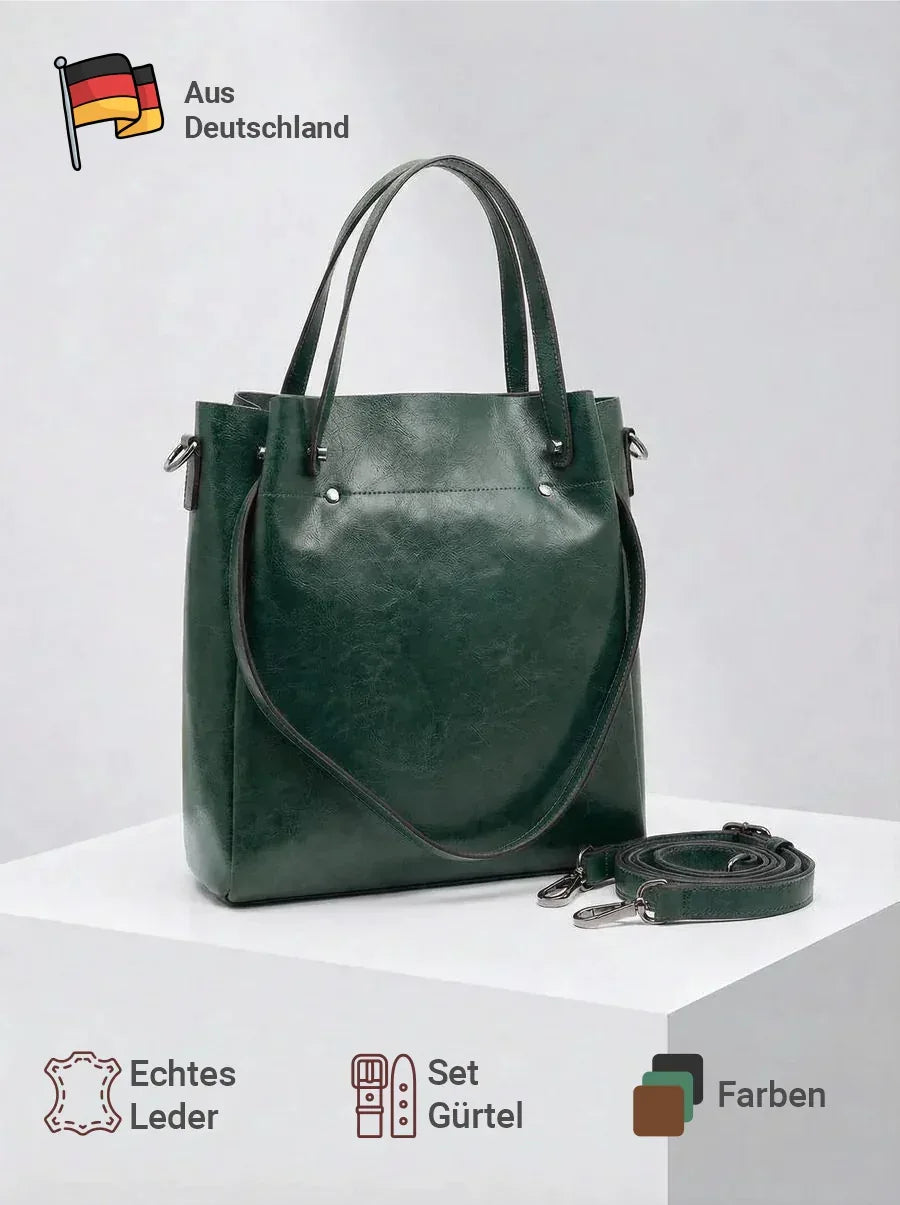 Leder Shopper "Aster" - TOLLzWOOD