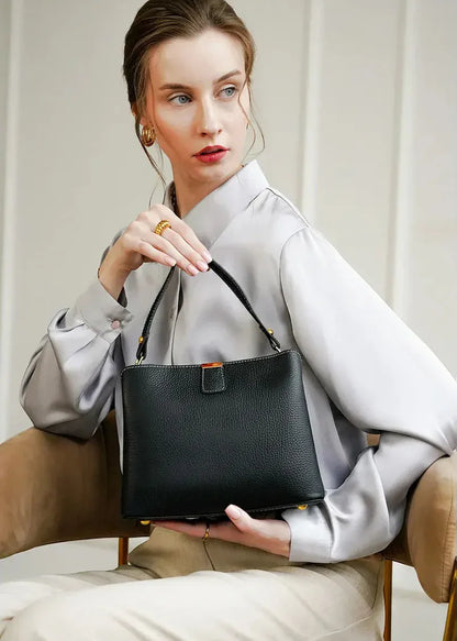 Leder Handtasche "Erika" - TOLLzWOOD