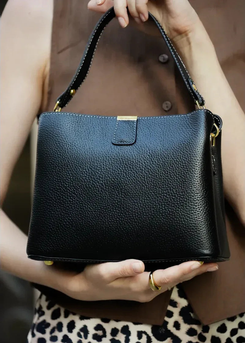 Leder Handtasche "Erika" - TOLLzWOOD