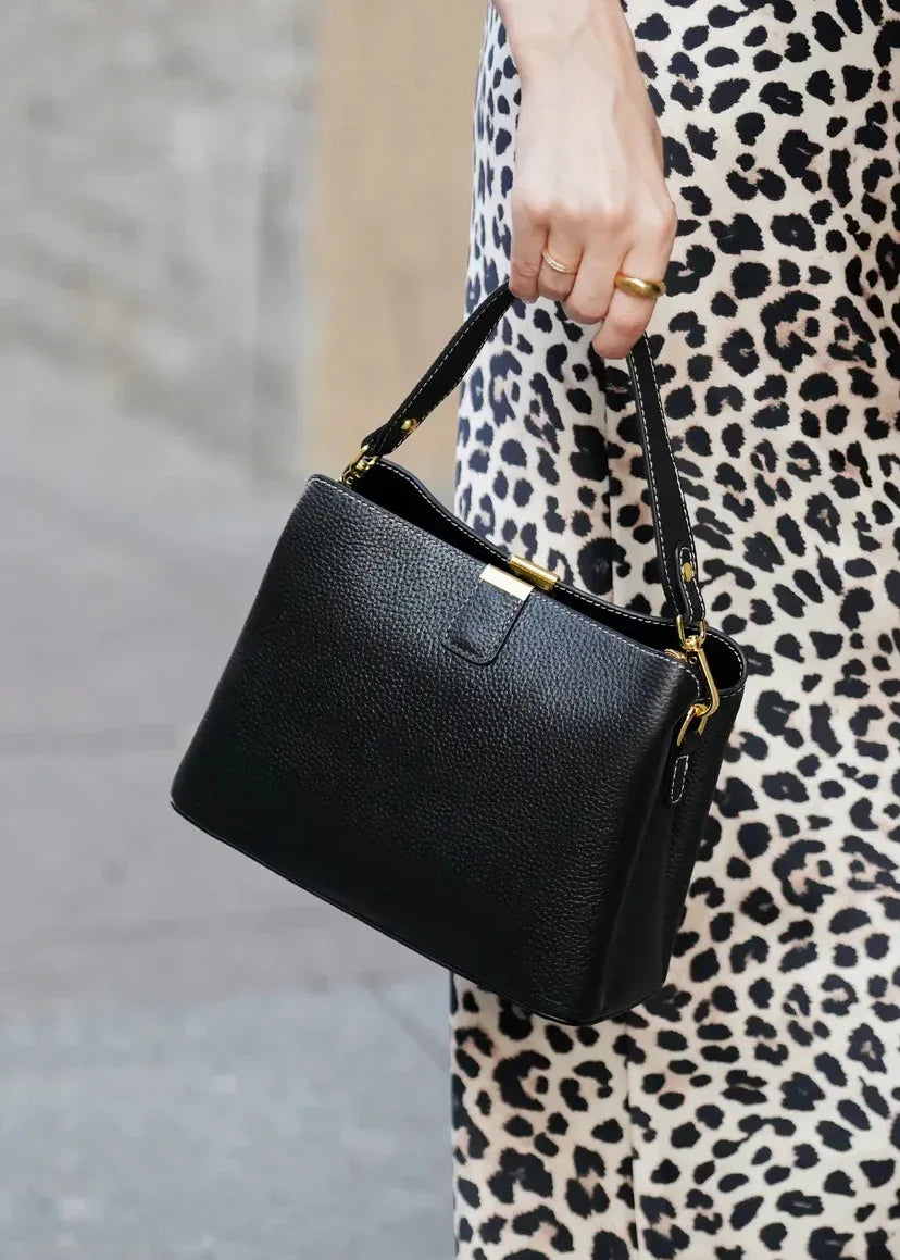 Leder Handtasche "Erika" - TOLLzWOOD