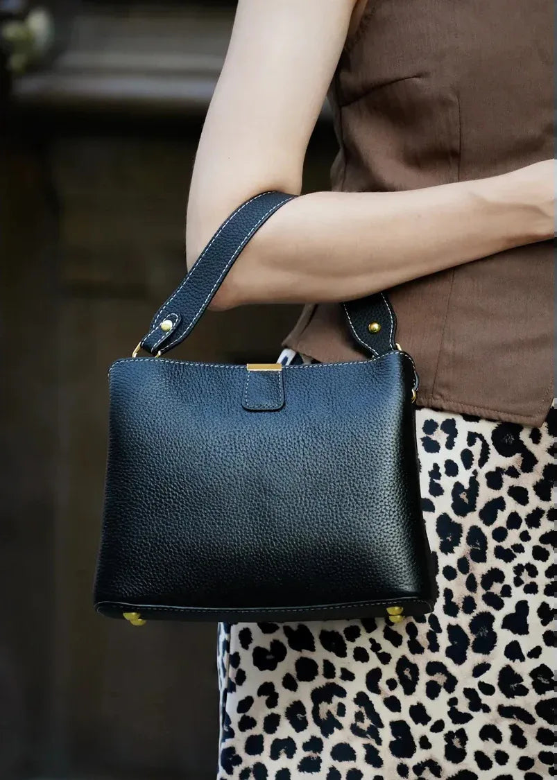 Leder Handtasche "Erika" - TOLLzWOOD