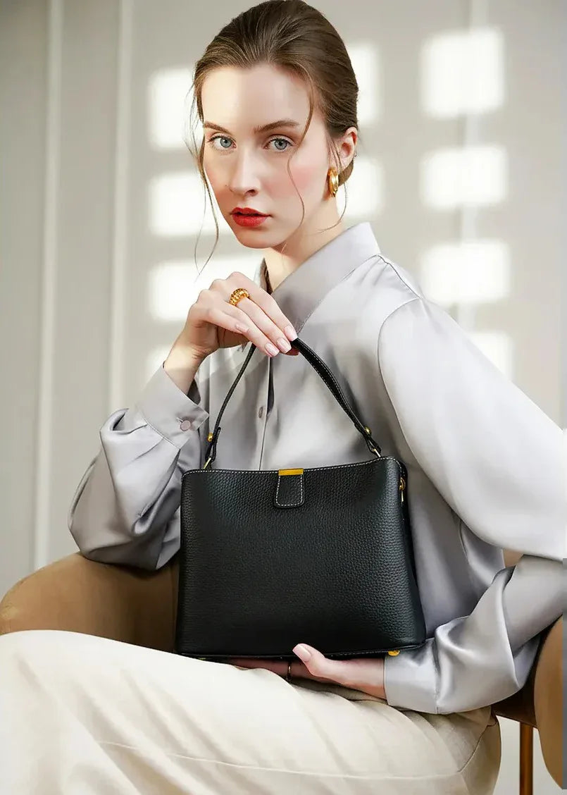 Leder Handtasche "Erika" - TOLLzWOOD