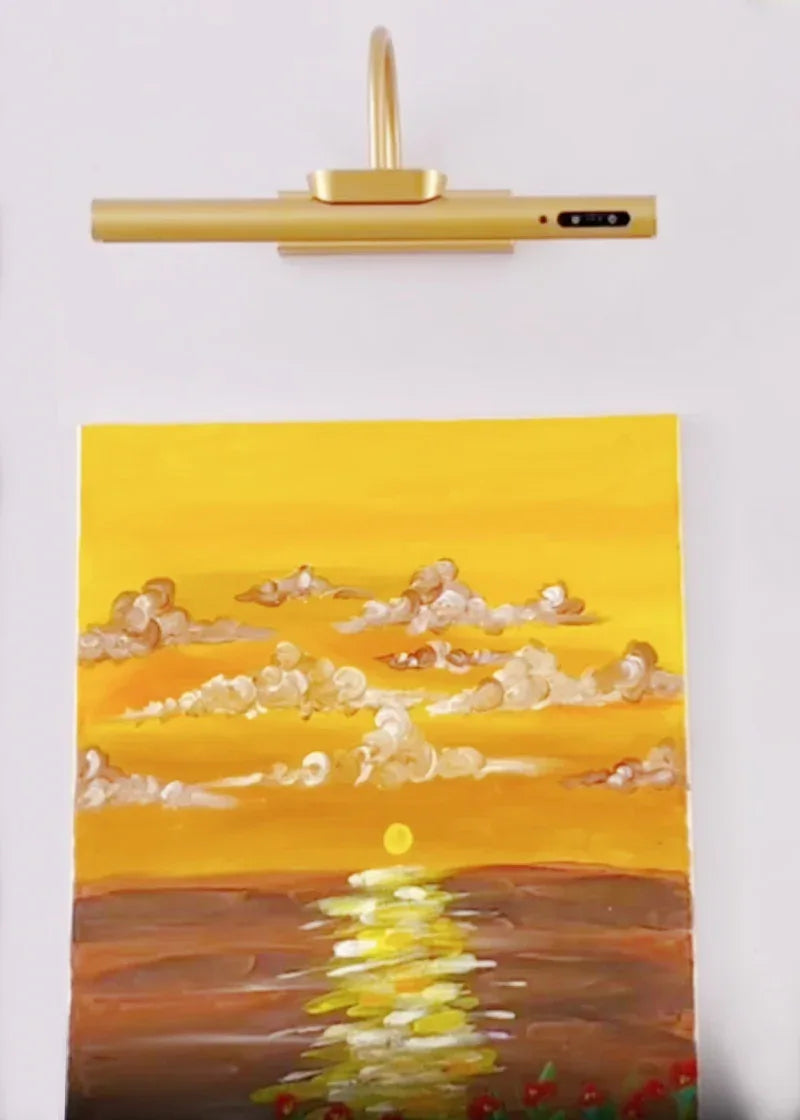 LED Wandleuchte für Bilder (AKKU und STROM) - TOLLzWOOD