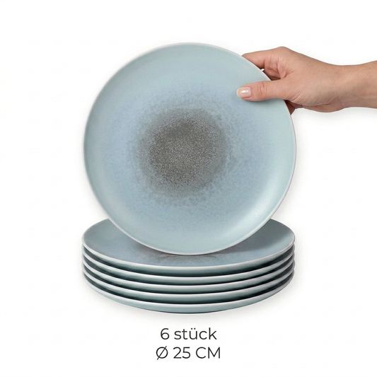 Porcelain plate "Blue" flat – Porz model