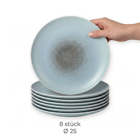 Porcelain plate "Blue" flat – Porz model