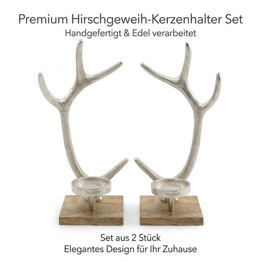 "Horn Tower" candle holder